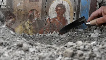 Descoperire surprinzătoare la Pompeii: Cum arată casa cu fresce unice