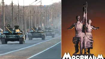 Rusia a folosit recuzită de film în războiul din Ucraina: Ce butaforie a donat Mosfilm și cum a ajuns pe front