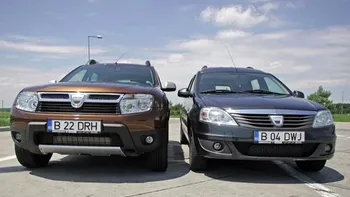 Dacia Duster versus Dacia Logan, în România. Care este mai bună pentru șoferi din țara noastră, ce spun cifrele