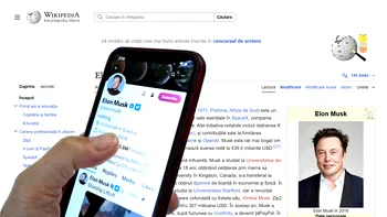Elon Musk atacă și Wikipedia, acuzând-o de progresism, iar internauții reacționează cu donații record pentru enciclopedia online