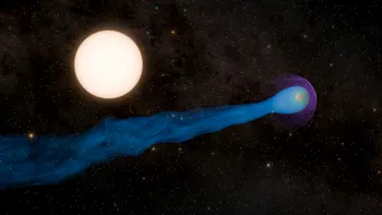 Planeta WASP-69 b: Exoplaneta cu o coadă spectaculoasă