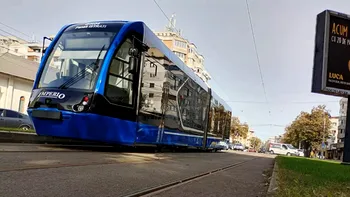 Incident în Brăila: un tramvai a plecat de pe loc, când vatmanul s-a dat jos pentru a schimba macazul
