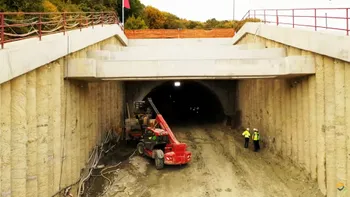 Primul tunel forat pe o autostradă din România, aproape gata. Planul ambițios pentru 2025 de la CNAIR