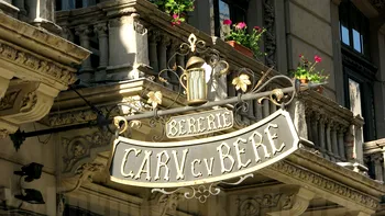 Caru' cu Bere, 130 de ani de istorie. De la crâșma unde berea venea în carele trase de cai la restaurantul celebru proiectat de arhitectul Regelui Carol I, unde s-au distrat Caragiale și The Rolling Stones