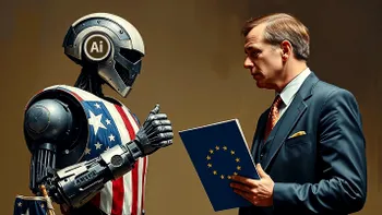 Google și Meta, furioase pe reglementările stricte ale UE privind inteligența artificială: giganții tech americani intensifică presiunea