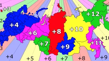 Țara europeană cu cele mai multe fusuri orare din lume. Ce stat bate Rusia la acest capitol