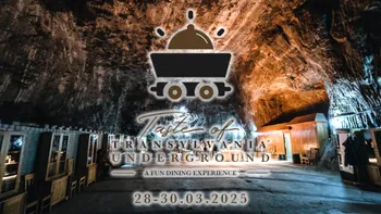 Taste of Transylvania Underground - cei mai buni bucătari din România și Ungaria gătesc în Salina Praid și ești invitat. Festivalul unic de ”fun dining”, între 28 și 30 martie