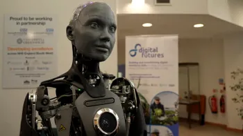 Ameca, robotul umanoid care uimește publicul cu expresiile sale faciale