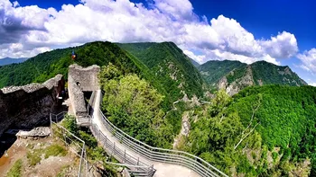 Cetatea Poenari, adevărata fortăreață a lui Vlad Țepeș, se redeschide anul acesta