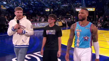 Provocarea lui MrBeast care l-a făcut vedetă pe internet. A dat la coș pentru 100.000 de dolari, în competiție cu un jucător NBA de top
