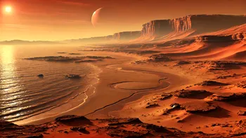Oceanul de pe Marte venea la pachet cu plaje ca la Nisipurile de Aur. Istoria fascinantă a Planetei Roșii, deslușită de cercetători