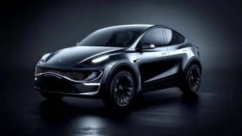 Tesla cu ecran LED pe bară: o inovație inedită pentru personalizare