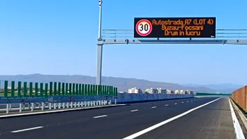 Imagini de pe A7, lot 2. Cum arată lucrările între Domneşti Târg şi Răcăciuni, la început de septembrie