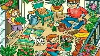 Poți să găsești banana ascunsă pe balcon în șapte secunde? Iluzia optică pentru cei cu ochi de șoim te va pune la grea încercare