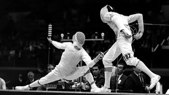 Primul campion olimpic la scrimă al neamului românesc, uitat în negura istoriei. Povestea sportivului Ion Drîmbă