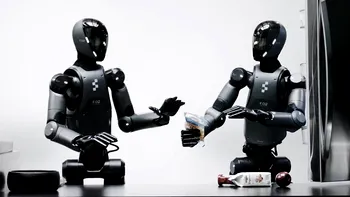 Acești doi roboți umanoizi au devenit cei mai buni colegi și se înțeleg perfect, lucrând împreună cu același AI într-o demonstrație impresionantă