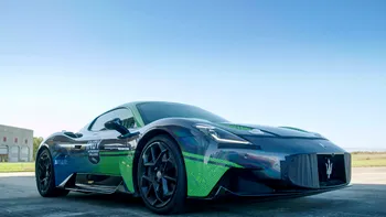 Maserati doboară recordul pentru cel mai rapid vehicul autonom din lume VIDEO