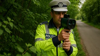 Poliția Română cu radarul în trafic - unde au voie să se ascundă polițiștii. Când poți contesta amenda, ce spune Codul Rutier