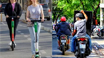 Poliţia Rutieră a pus ochii pe scutere şi trotinete electrice. Se dau amenzi de 6.000 de lei în marile oraşe