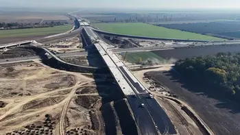 Cele mai recente imagini de pe A7. Ce se întâmplă pe nodurile rutiere Roman - Vest, Roman - Sud și breteaua de legătură cu DN 2