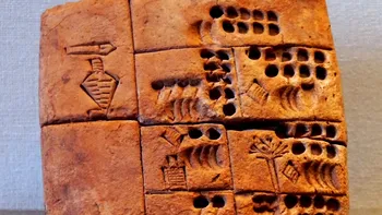 Primul nume din istoria omenirii a fost cel al unui contabil din Mesopotamia. L-au inscripționat pe o tăbliță acum 6.000 de ani