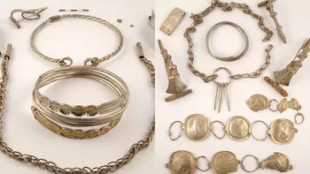 Descoperire arheologică importantă în România: Podoabe din argint de pe vremea dacilor