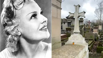 Dan Negru, la mormântul uneia dintre cele mai frumoase şi elegante românce din toate timpurile. Elvira Popescu, o stea la Paris