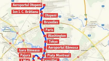 Explozie pe șantierul Magistralei 6 de metrou, în staţia Băneasa. Un muncitor, transportat la spital
