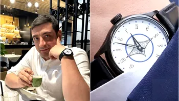 Ce reprezintă modelul de pe ceasul lui George Simion? Obiectul este foarte rar