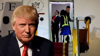 Trump, reacție după ce Macron a fost pălmuit de soție în avion: „Am verificat dacă e bine”