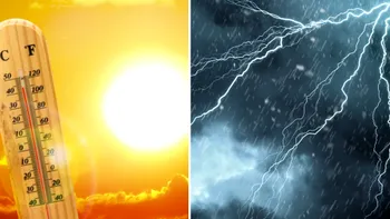 Furtuni electrice în România. Meteorologii AccuWeather anunță când se strică vremea