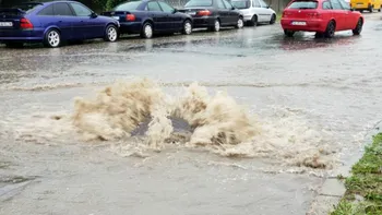 Locul din România în care a plouat cu peste 100 litri/ mp. Imaginile dezastrului