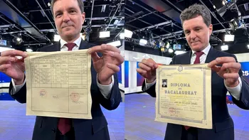 Nicușor Dan și-a arătat Diploma de Bacalaureat. Ce note a luat candidatul la Bac și de ce a dat examenul la Craiova, de fapt