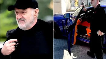 Rolls-Royce-ul de 500.000 de euro a lui Gigi Becali, implicat într-un accident cu două mașini chiar în fața palatului în care locuiește milionarul
