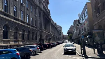 Strada din centrul Capitalei care ar putea deveni pietonală. E o zonă foarte aglomerată