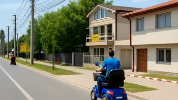 Cărucior electric pentru vârstnici și persoane cu dizabilități pe drumurile publice din România. Ce spune Codul Rutier despre noul fenomen din trafic