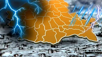 Grindina și ploile violente mătură România. Stare de alertă din cauza vremii, autoritățile cer mobilizare masivă în mai multe județe