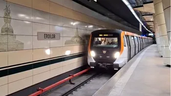 Noul metrou Metropolis ”Ilfov” de la Alstom circulă pe Magistrala 5 pentru teste dinamice. Cum arată trenul venit tocmai din Brazilia