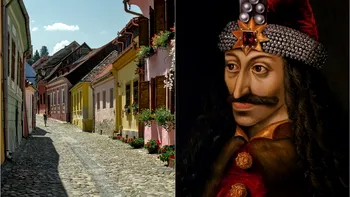 Oraşul în care s-a născut Vlad Ţepeş e unic în Europa. Turiştii străini îl adoră