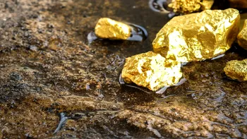 Aur vizibil cu ochiul liber într-un zăcământ uriaș descoperit în adâncuri. La tona de rocă sunt până la 10 grame pure
