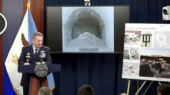 VIDEO | Momentul atacului SUA asupra buncărului nuclear Fordow din Iran: forța și efectul devastator al bombei GBU-57