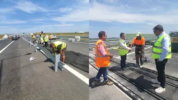 Stadiul lucrărilor pe A0 Sud - Lot 3. Când se va circula pe această porţiune de autostradă