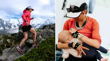 O sportivă s-a oprit să alăpteze în timpul unei curse de 100 km, apoi a câștigat competiția. Lupta unei mame cu propriul corp și cu prejudecățile