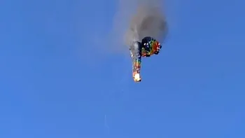 Tragedie în Brazilia: un balon cu aer cald a luat foc în zbor. Opt oameni au murit pe loc VIDEO