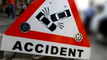 Accident grav pe DN2. Un bărbat a ars de viu după ce un autoturism și un tir s-au ciocnit, impactul a fost uriaș