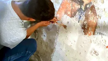 Descoperire în Castelul Corvinilor din Hunedoara. Stăteau ascunse de sute de ani sub ziduri, iar acum ies la lumină