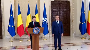 Ilie Bolojan şi Nicuşor Dan, încurcaţi la finalul anunţului premierului. Ce gafă au făcut cei doi la Palatul Cotroceni