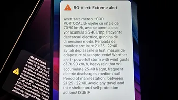 Cod roșu și portocaliu de grindină și ploi torențiale. Ro-Alert de fenomene meteo extreme în București