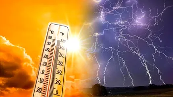Val de caniculă și furtuni în România. O noua atenționare ANM. Temperaturile cresc brusc, urmează și vijelii