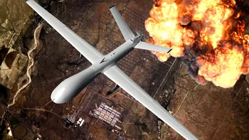 Atac rusesc de amploare cu drone în Ucraina. Explozii puternice la mică distanță de România